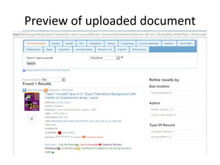 Preview of uploaded document 
 