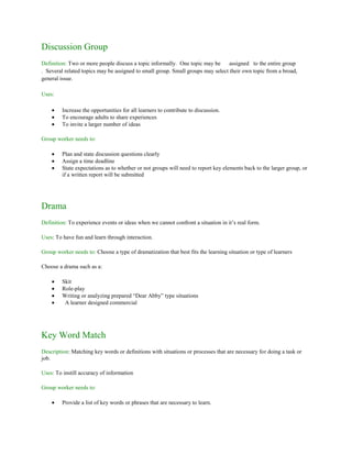 Use of programme media | DOCX
