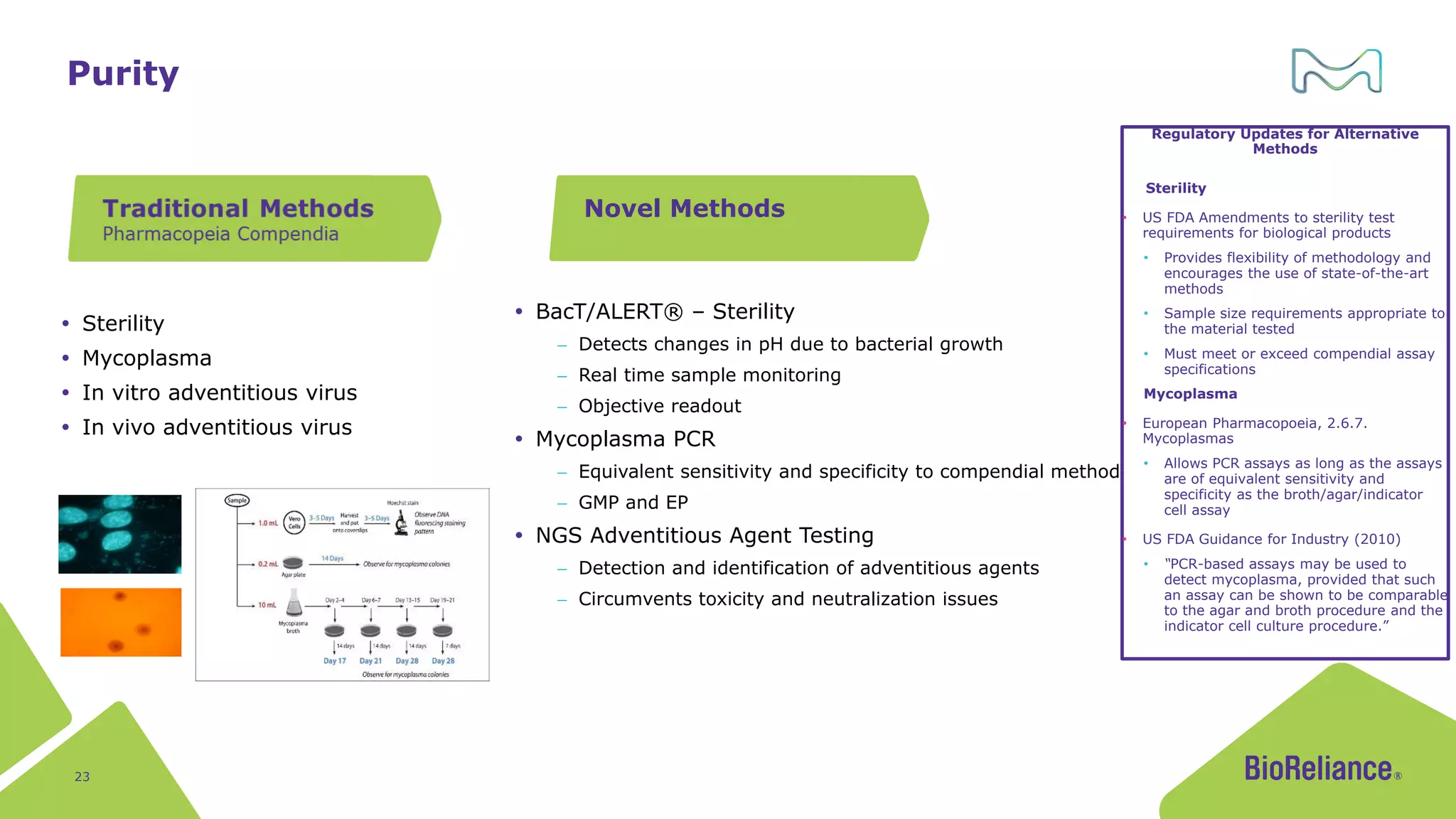 Use of rapid quality control test methods as alternatives to ...