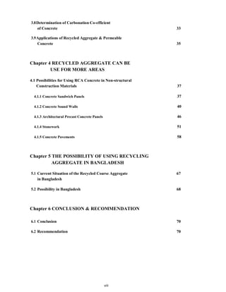 Recycling of Concrete Aggregate | PDF