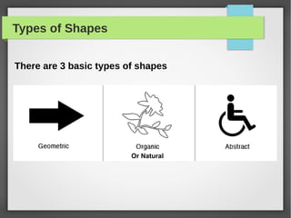 Shape Design Types Use of Shapes in Graphic Design | PDF