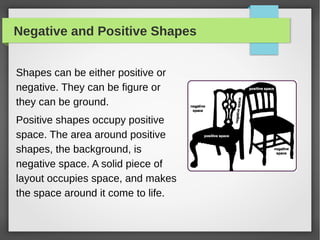 Types Using Negative Shape Use of Shapes in Graphic Design | PDF