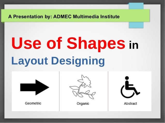Use of Shapes in Graphic Design