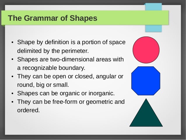 Use Of Shapes In Graphic Design
