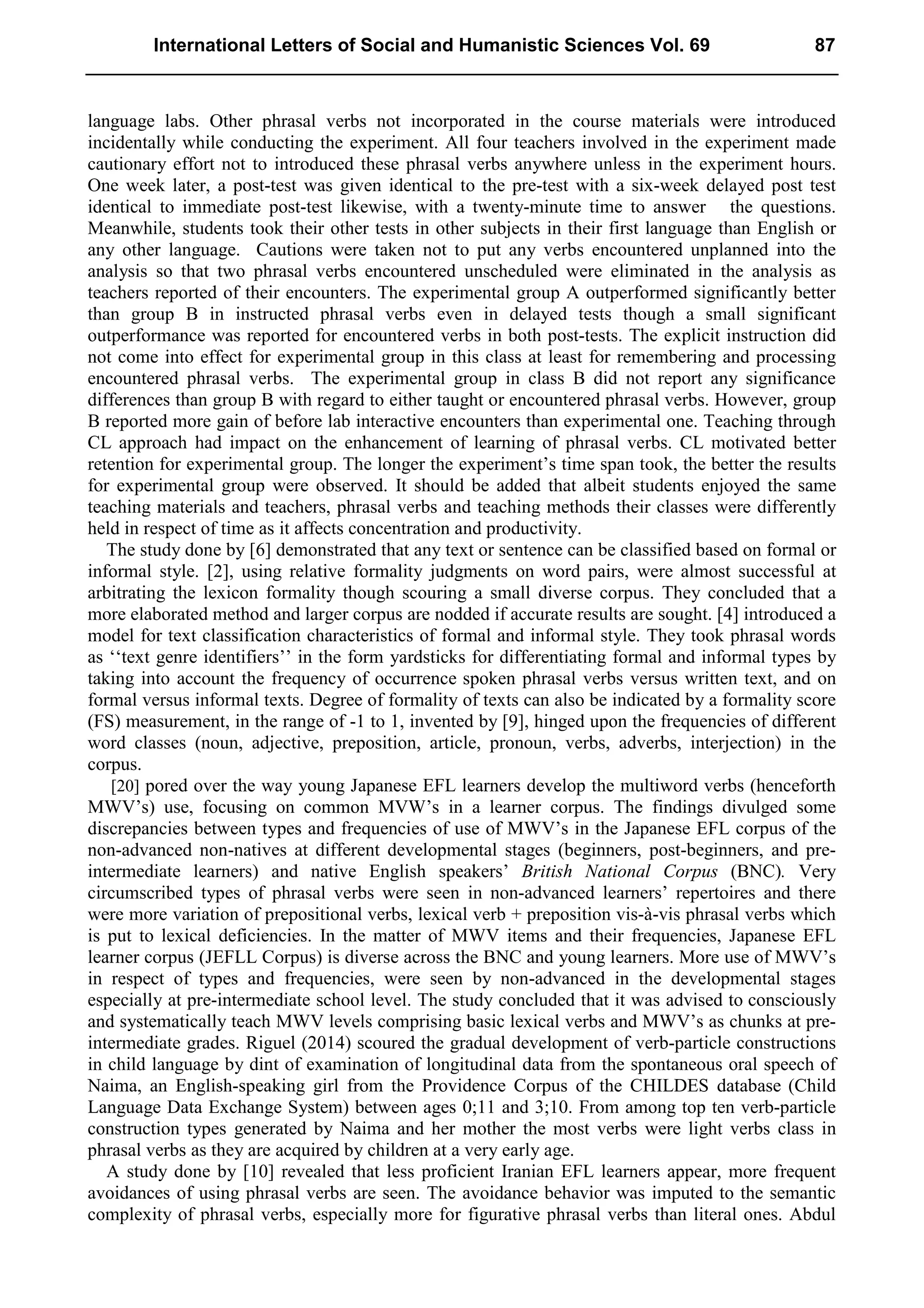 International Letters of Social and Humanistic Sciences Vol. 69 87