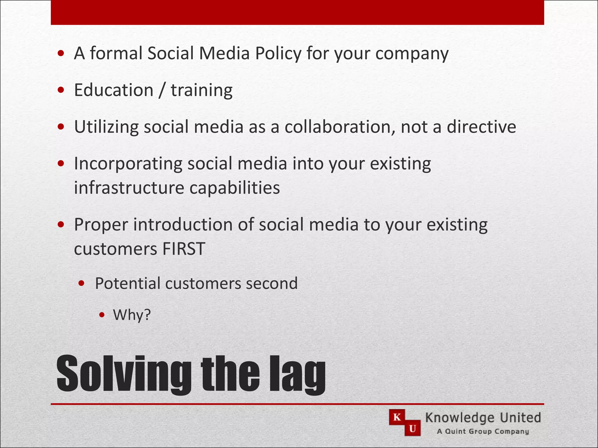 The Use of Social Media, Transparency, and The Facebook Generation | PPT