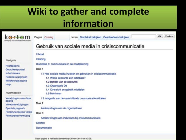 Ongekend Use of social media in crisis communication UT-09