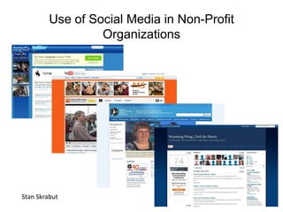 Use of Social Media in Non-Profit Organizations Stan Skrabut 