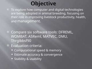 Use of softwares in Animal breeding.ppt.pptx