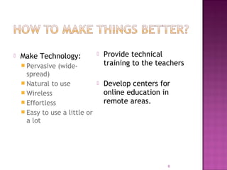 Use of technology in education | PPT