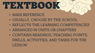 Use of textbook and basic materials.pptx