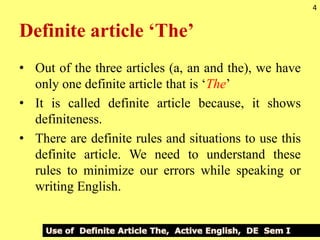 Use Definite Article The PPTX Use Definite Article The PPTX
