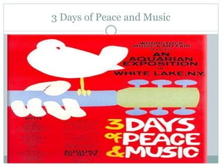 3 Days of Peace and Music
 