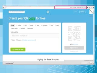 Use qr code in education | PPTX