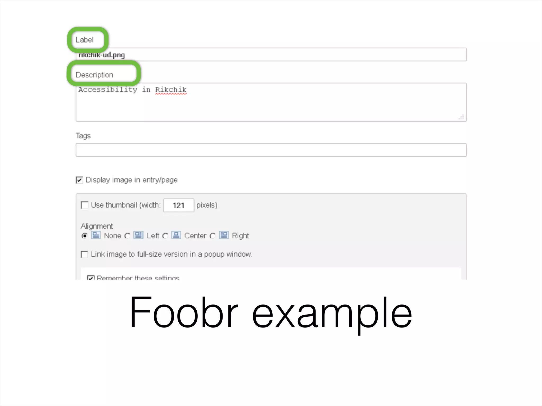 Foobr example

 