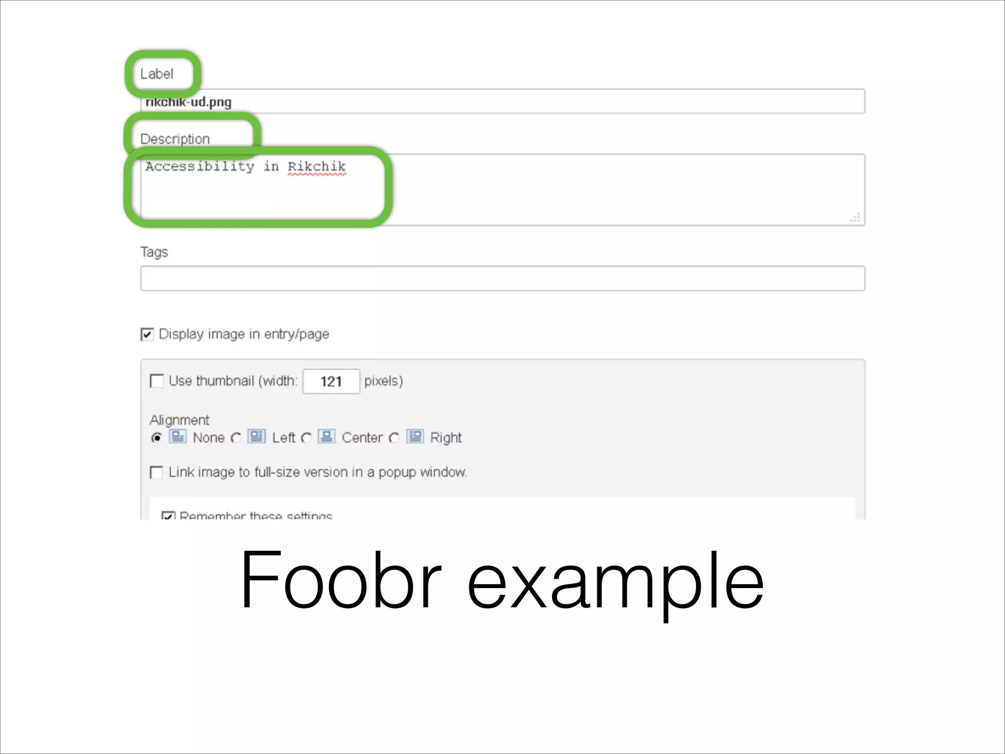 Foobr example

 