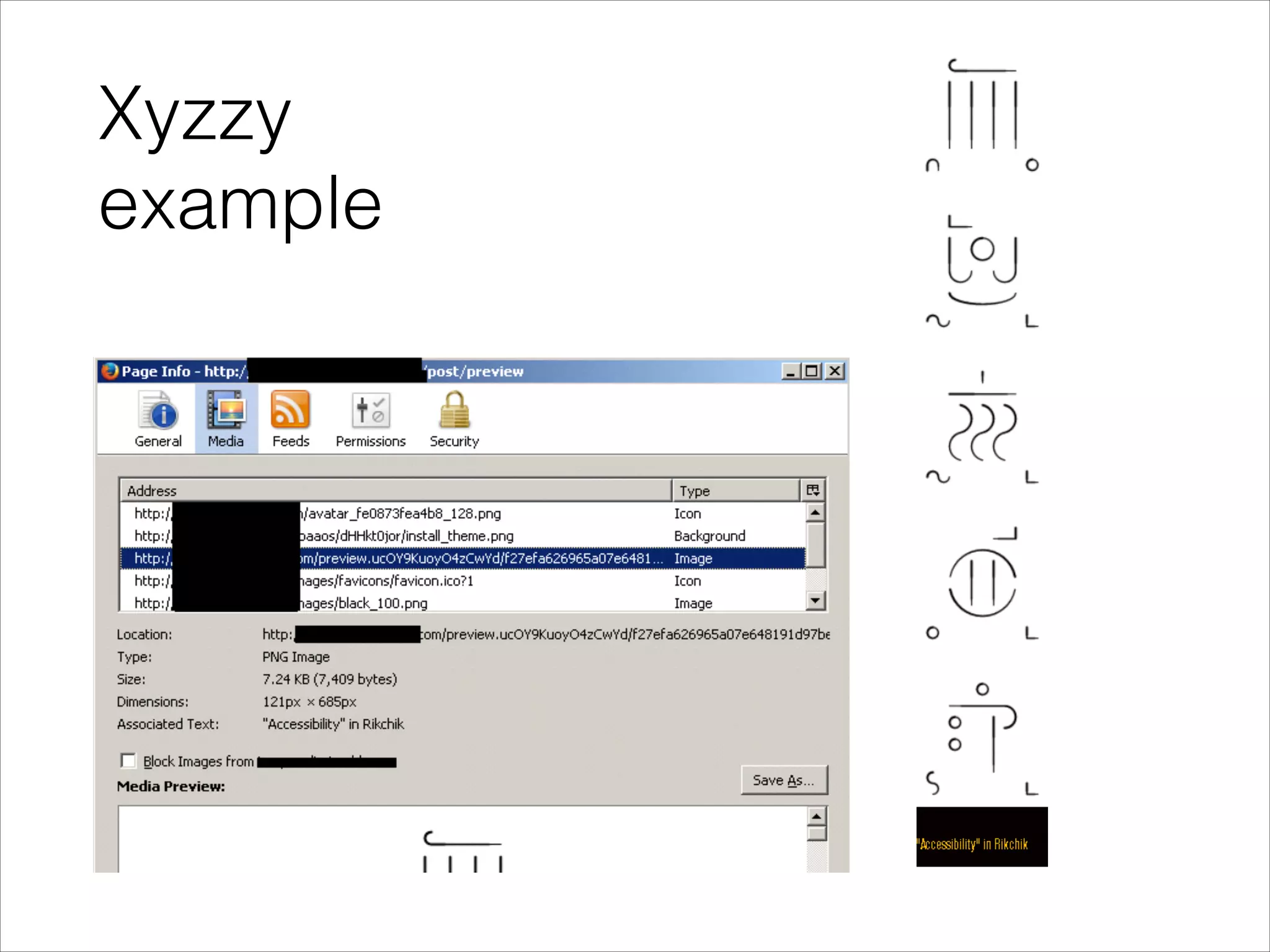 Xyzzy
example

 