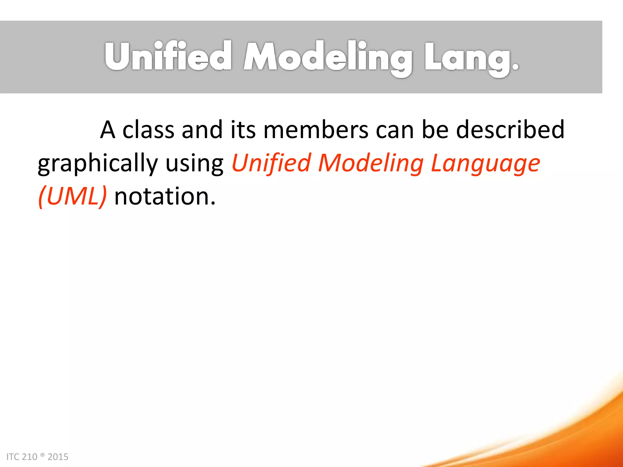 Java - User Defined classes | PPT