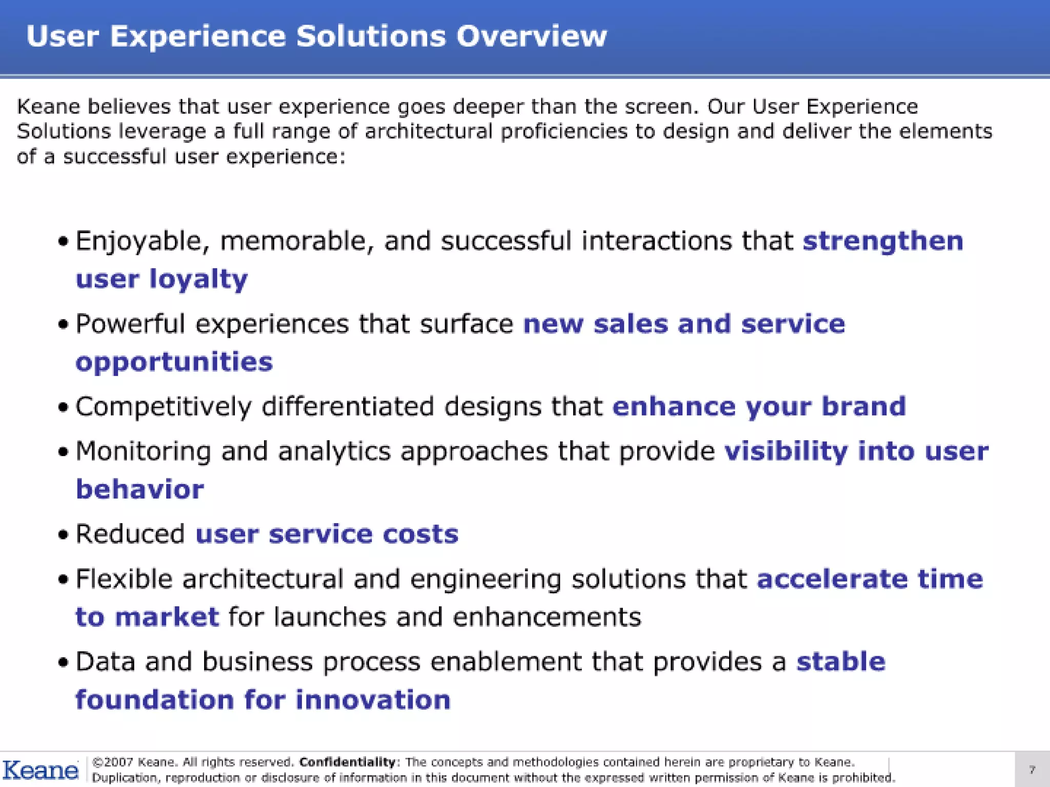 User Experience Design