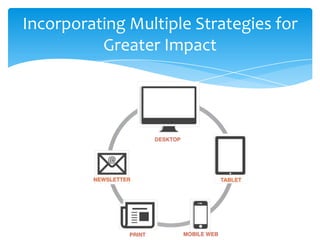 Incorporating Multiple Strategies for
Greater Impact
 