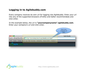 Agilebuddy Reviwers Guide