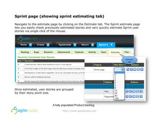 Agilebuddy Reviwers Guide