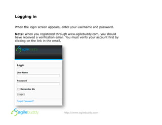 Agilebuddy Reviwers Guide