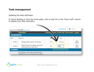 Agilebuddy Reviwers Guide