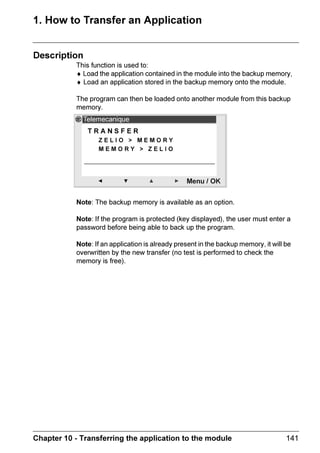 ZELIO2_EN.book Page 57 Tuesday, January 13, 2004 11:53 AM




      ORFN IXQFWLRQ EORFN


     ORFN IXQFWLRQ EORFN SDUDPHWHUV
                      RQILJXUDWLRQ SDUDPHWHU VFUHHQ '  : GD  ZHHN 