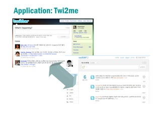 Application: Twi2me
 