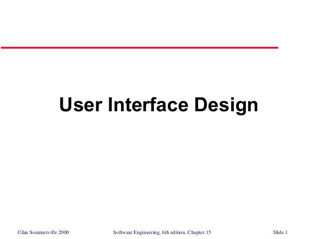 user interface design 15 slide