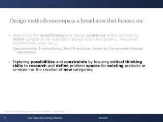 User Observation | PPT