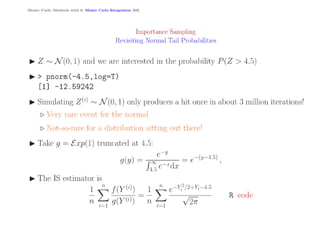Introducing Monte Carlo Methods with R | PDF