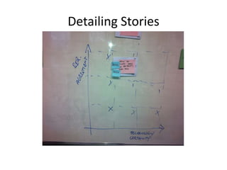 Detailing Stories

 