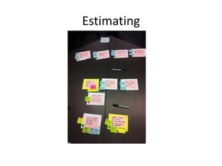 Estimating

 