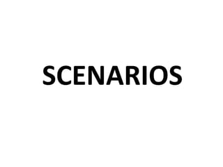 SCENARIOS 