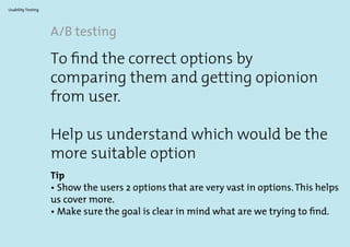 Test Try Use User testing | PDF