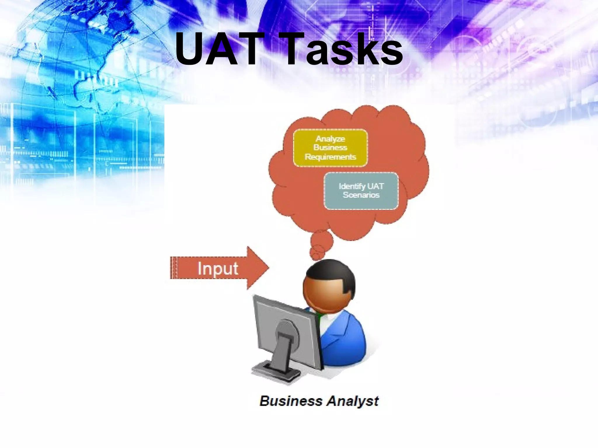 UAT Tasks

 