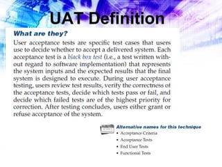 UAT Definition

 