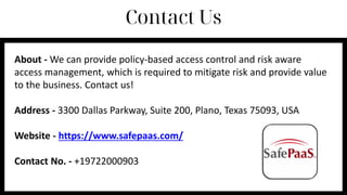 User Access Management | PDF