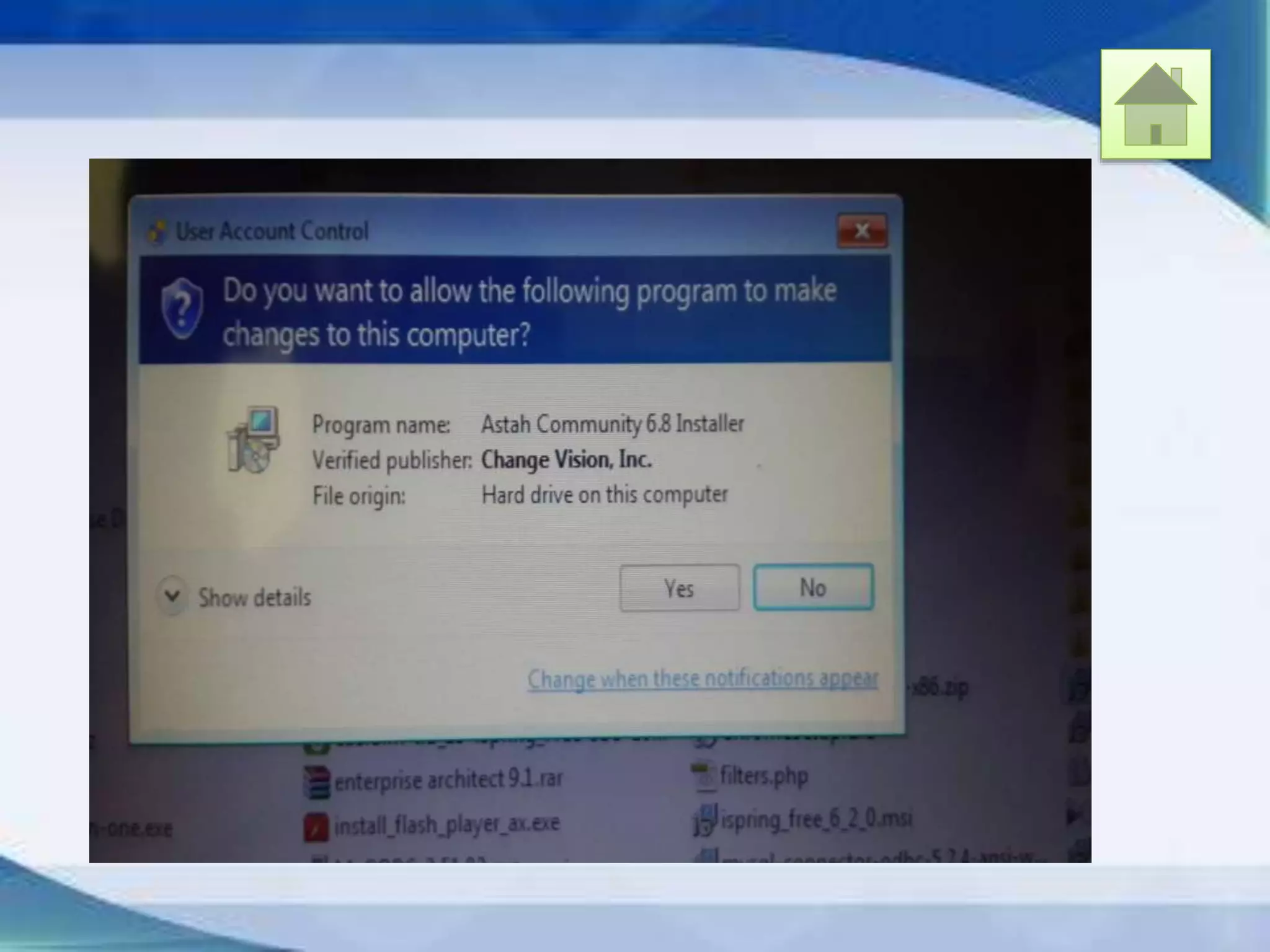 User account control (auc)