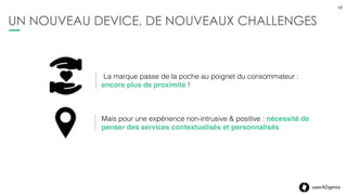 userADgents
PARTIE 2
ZOOM SUR L’APPLE WATCH
Visions UX et technique, reviews
userADgents
 