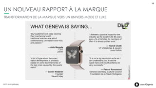 18userADgents
UN NOUVEAU RAPPORT À LA MARQUE
18
TRANSFORMATION DE LA MARQUE VERS UN UNIVERS MODE ET LUXE
dld15 scott galloway
 