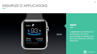 47userADgents
EXEMPLES D’APPLICATIONS
47
47
American Airlines
L’application permettrait de
faire son check-in et de
déposer / récupérer ses
bagages.
userADgents
 