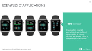 50userADgents
EXEMPLES D’APPLICATIONS
50
50
Uber (concept)
L’application Uber pourrait
permettre de taper pour
demander un conducteur,
d’avoir des informations sur
l’arrivée du chauffeur, de
suivre son itinéraire et de
connaître le montant de la
course.
userADgents
 