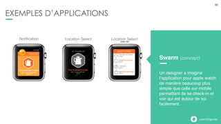 userADgents
5. LES PREMIÈRES IMPRESSIONS SUR L’APPLE WATCH
52
 