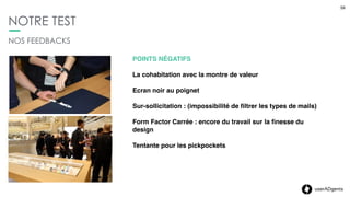 userADgents
6. COMMENT VA-T-ELLE S’IMPOSER ?
59
 