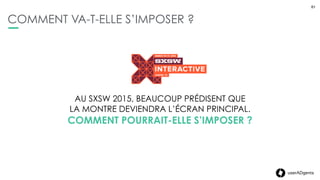 61userADgents
COMMENT VA-T-ELLE S’IMPOSER ?
61
QUI A DÉBARQUÉ EN 2007
ET A CHANGÉ LE MONDE MOBILE ?
 