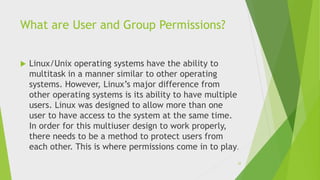 User and groups administrator | PPTX
