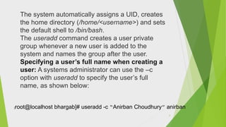 User and groups administrator | PPTX